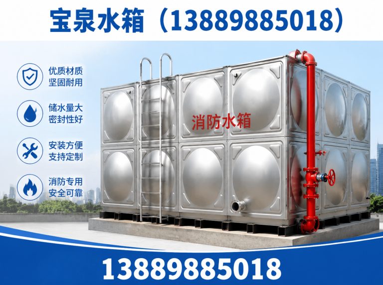沈河区组合式不锈钢水箱展示图